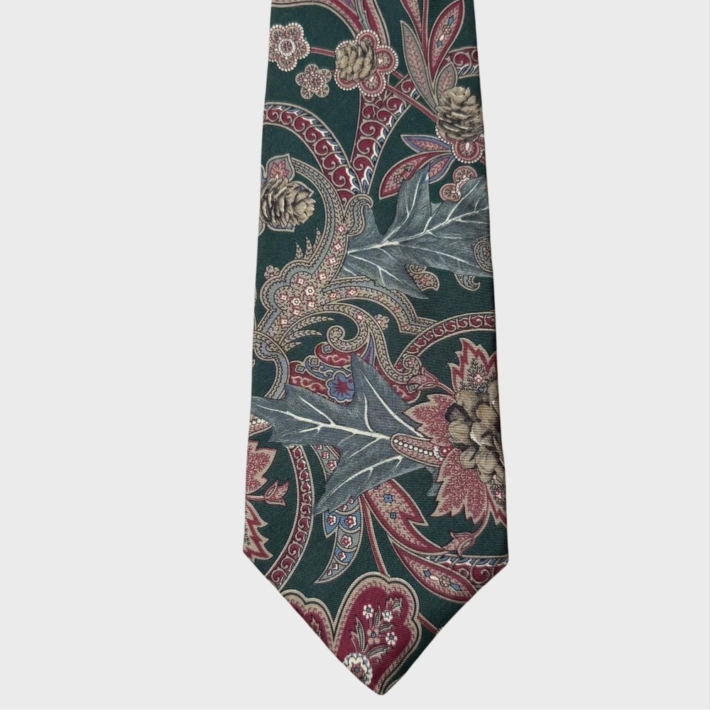 Bert Pulitzer Collectors Edition Mens Ancient Madder All Silk Tie Made in US